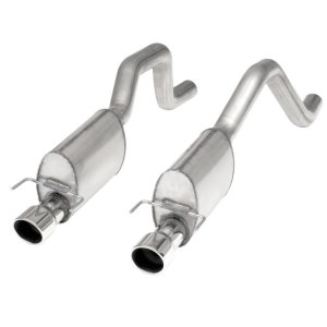 Chevrolet Corvette Performance Exhaust - Rear - Stainless Works - Cat Back with Chambered Mufflers - `06-`13